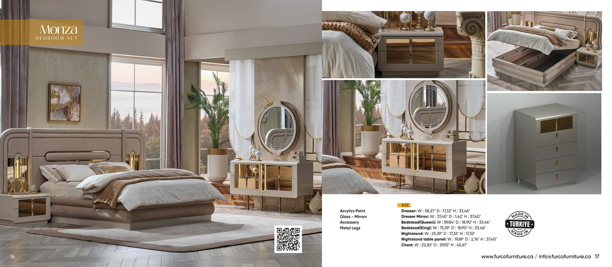 Monza Bedroom Set