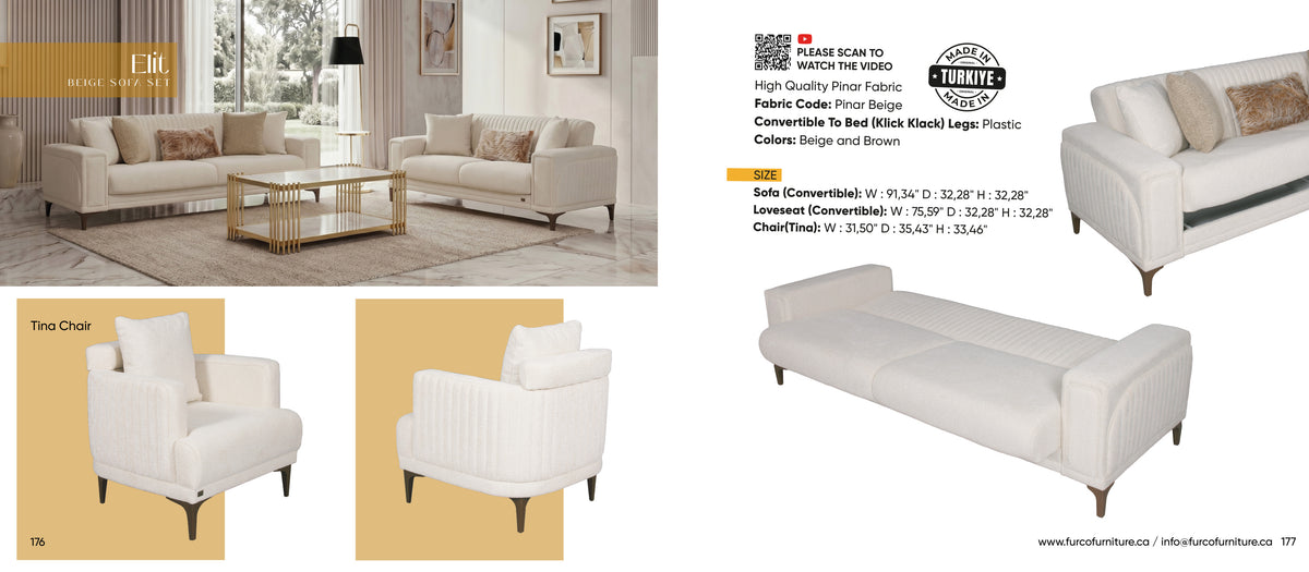 Elit Sofa Set