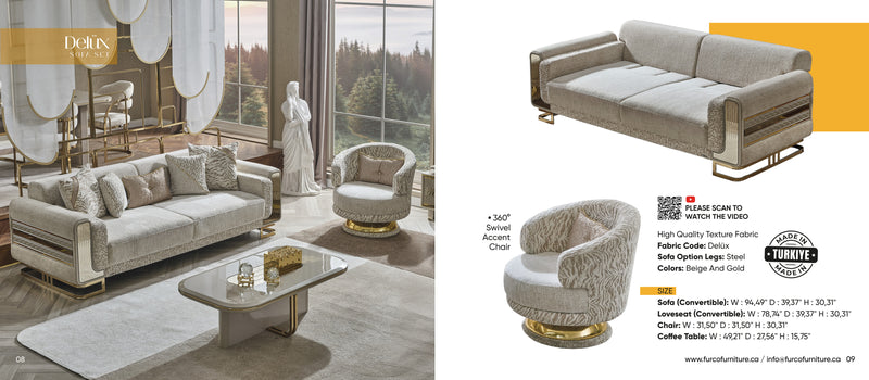 Delüx Sofa Set