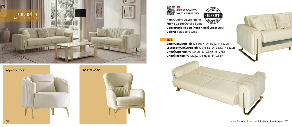 Othello Sofa Set