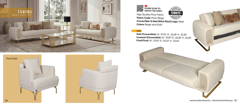 Damla Sofa Set
