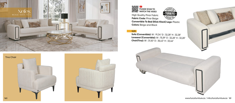 Nefes Sofa Set