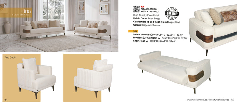 Tina Sofa Set