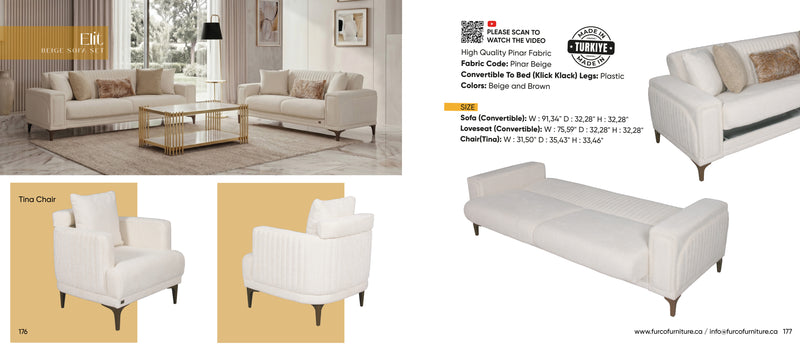 Elit Sofa Set
