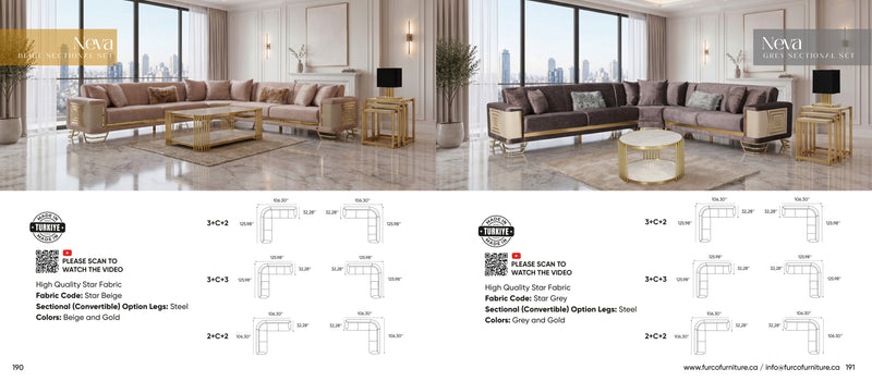 Neva Sectional Set