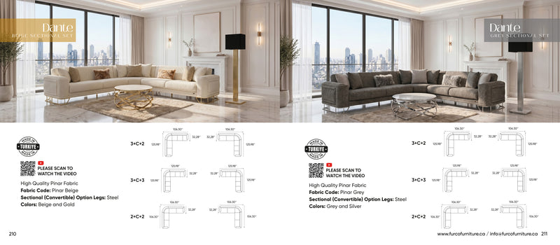 Dante Sectional Set