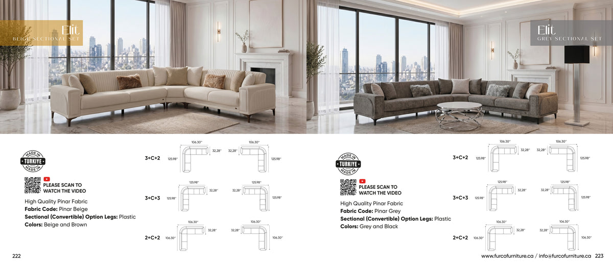 Elit Sectional Set