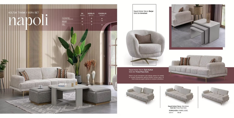 Napoli Sofa Set