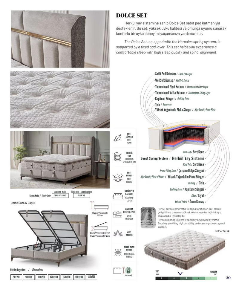 Dolce Bedding Set