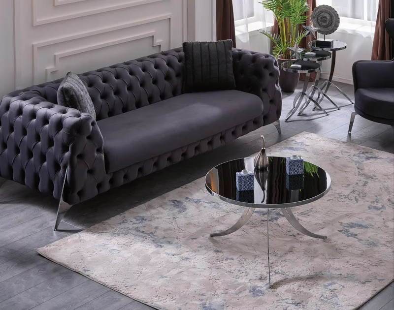 Round Sword Coffee Table 3+1