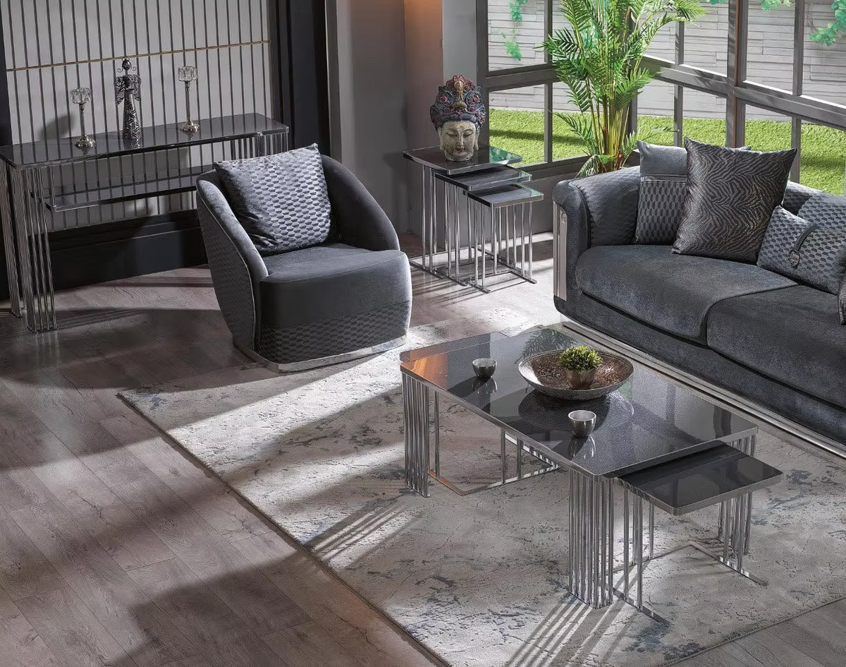 Rectangle Middle Coffee Table 2+1
